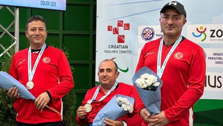 Milli para atıcılardan çifte madalya