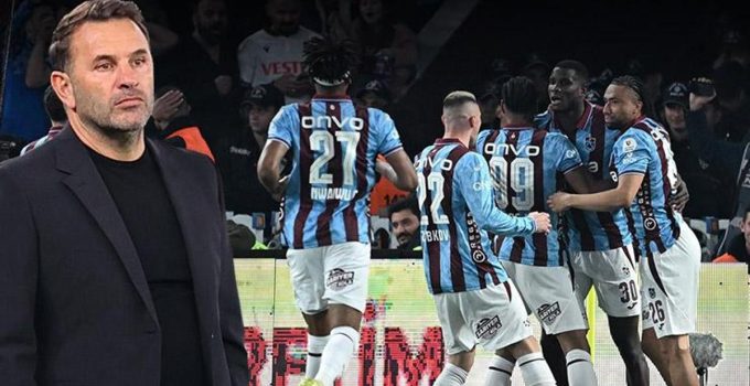 Galatasaray Trabzon’dan puansız döndü! Zirve yarışı alev aldı! Trabzonspor – Galatasaray maçı sonucu: 2-1