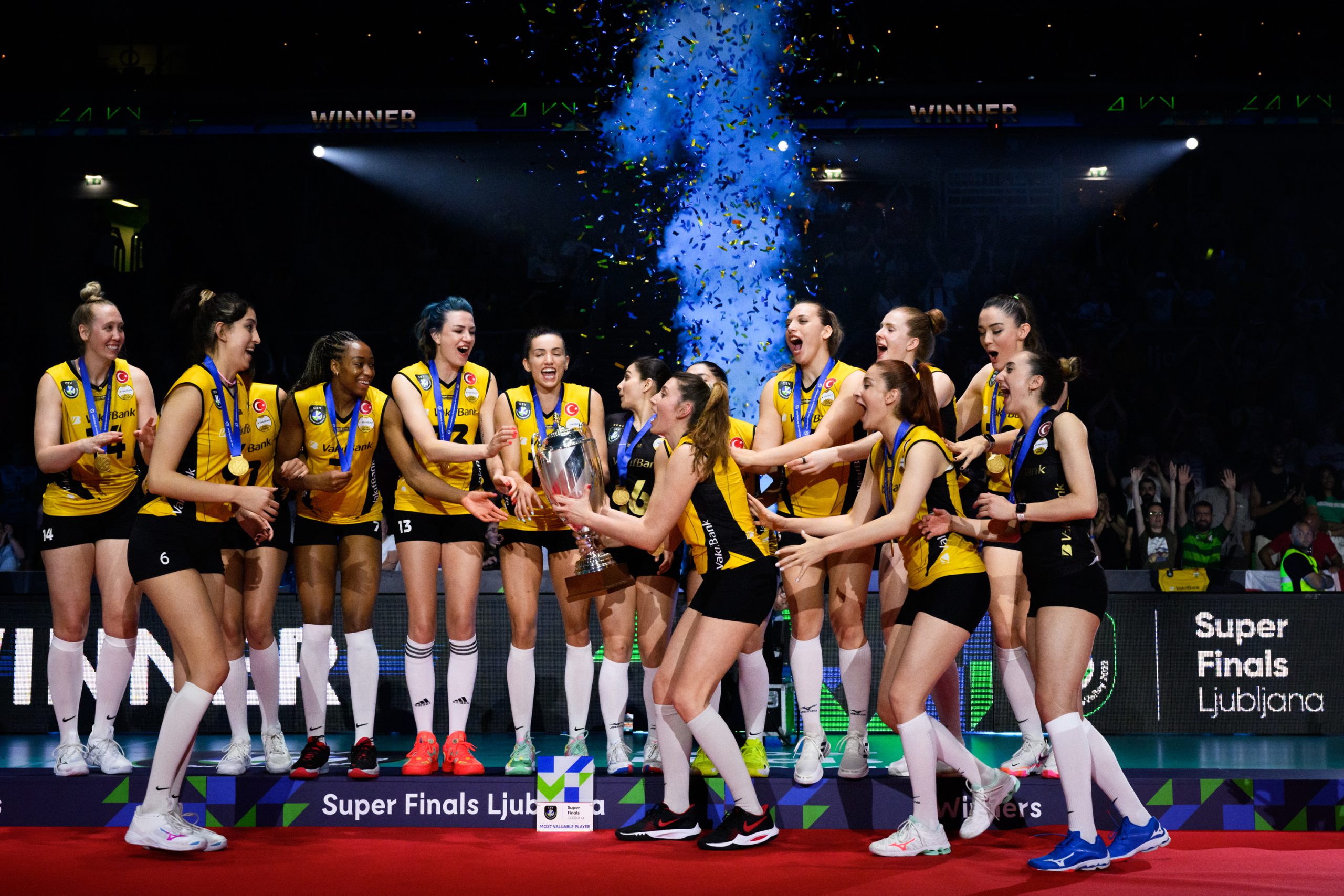 VakıfBank, 5. Kez Avrupa Şampiyonu !