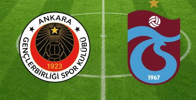 CANLI:GENÇLERBİRLİĞİ 1 TRANBZONSPOR 2