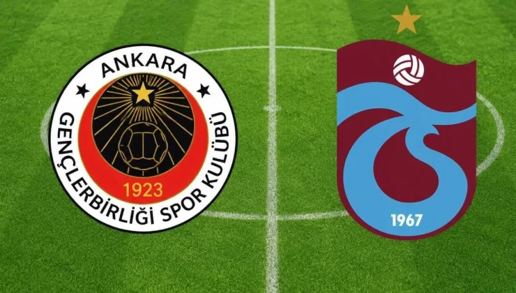 CANLI:GENÇLERBİRLİĞİ 1 TRANBZONSPOR 2