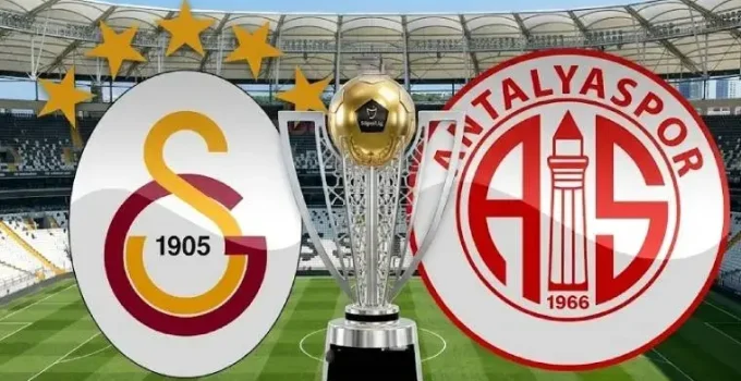 GALATASARAY 4-2 ANTALYASPOR MAÇ ÖZETİ | Aslan üst üste 4. kez şampiyon!