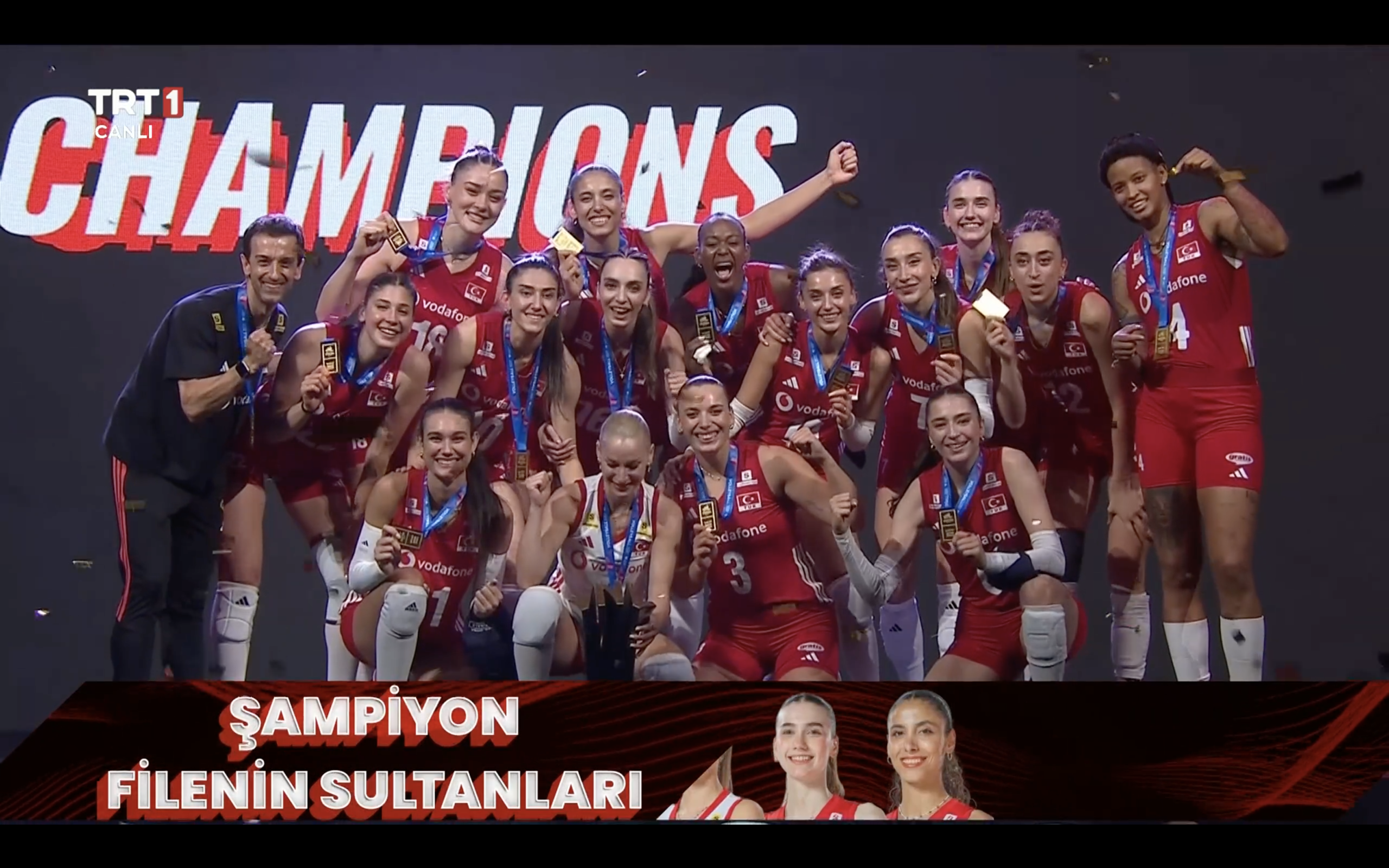 VNL ŞAMPİYONU FİLENİN SULTANLARI