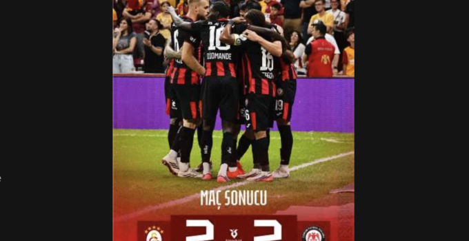 GALATASARAY 2 – ÇORUMSPOR FK 2