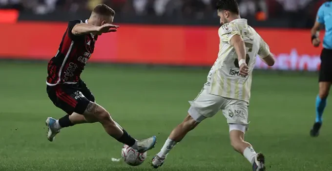 Fenerbahçe, Gaziantep FK’ye takıldı! Maç golsüz sona erdi
